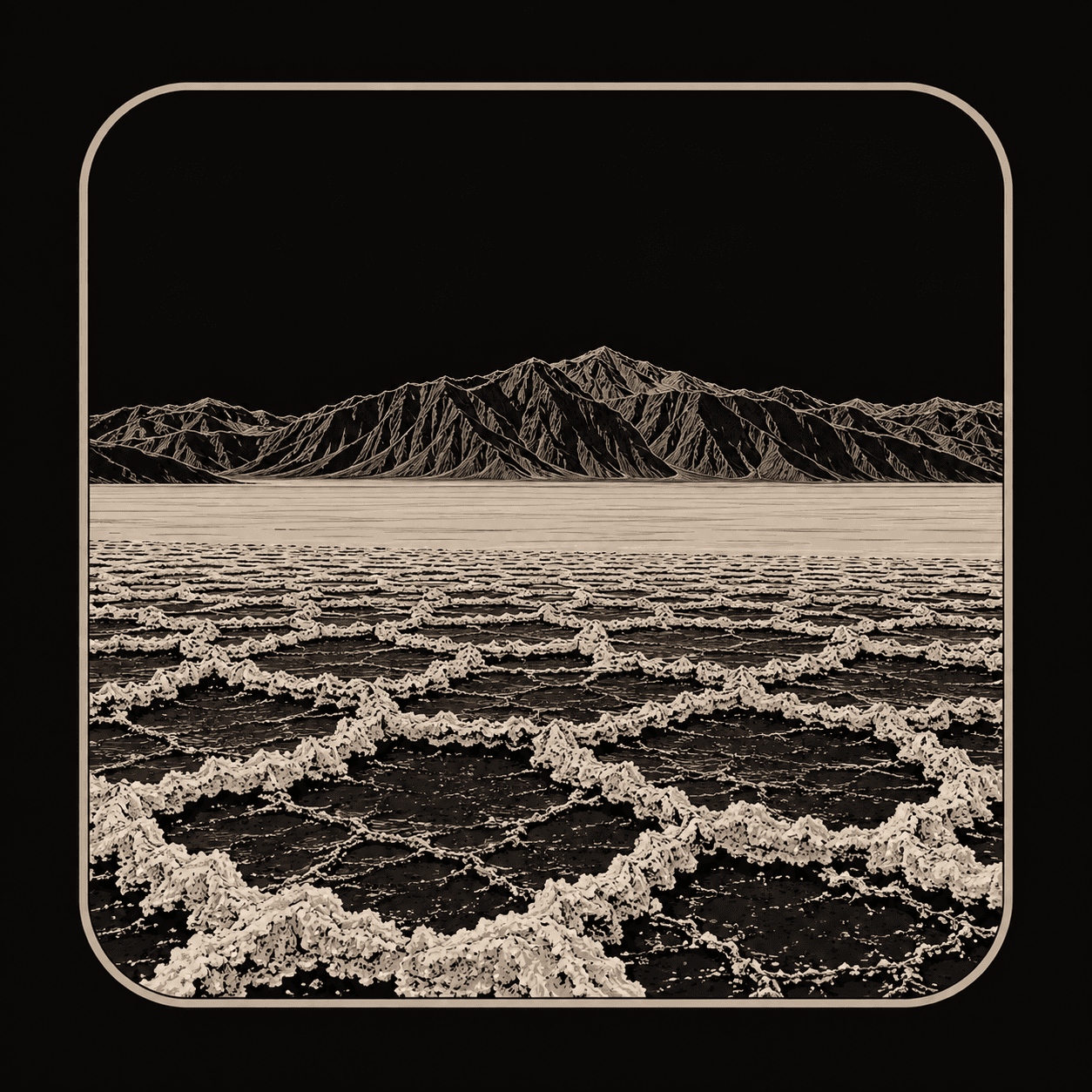 Illustration of Death Valley National Park.